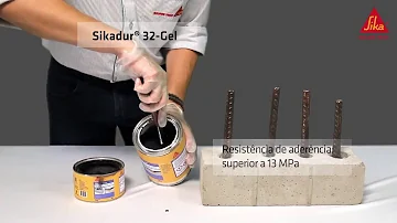Como Preparar a cola Sikadur?