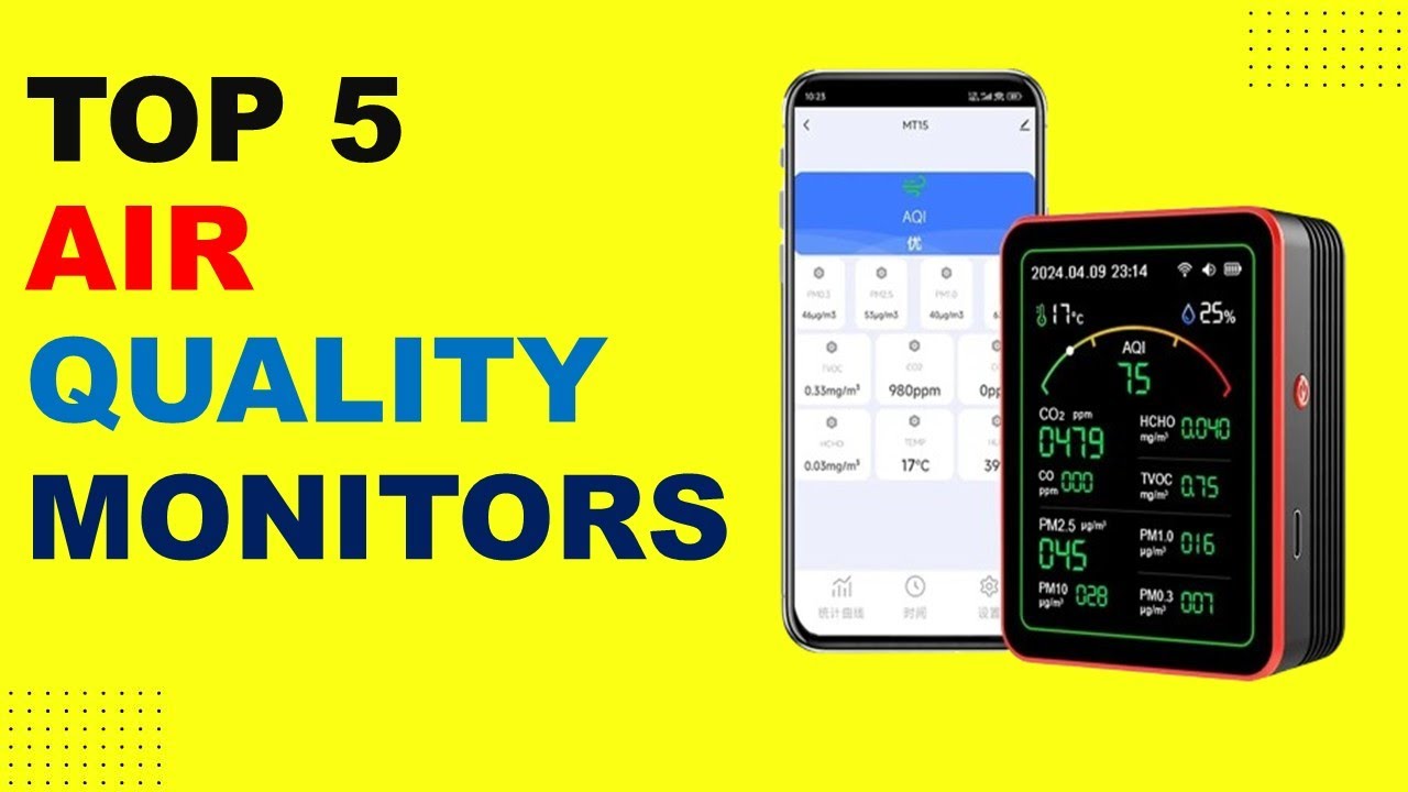 Top 5 AIR Quality Monitors in 2026