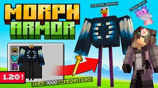 Morph Armor Add-on For Mimecraft Pe 1.21 | Minecraft Morph Mod