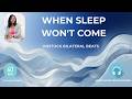 When Sleep Won't Come | Deep Sleep Support | Unstuck Bilateral Beats