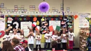 WC Abney Christmas kindergarten program part three