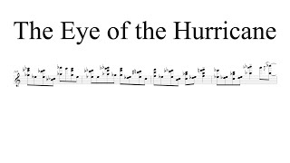 The Eye of the Hurricane (Herbie Hancock transcription)