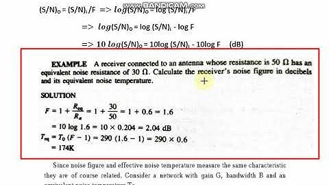 Mathematical Derivation for Noise (Part 2)