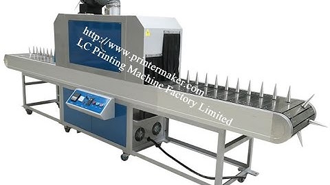 Long conveyor UV Ink Curing Machine