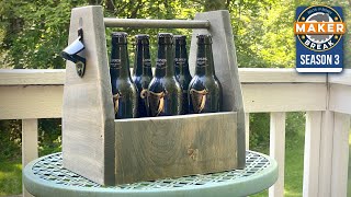DIY Summer BBQ Beer Caddy!