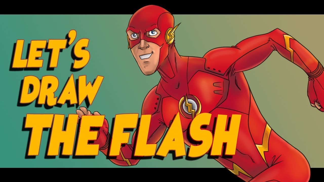 Let's Draw The Flash... In A Flash!!!