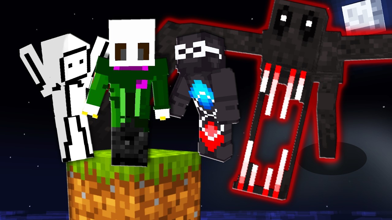 PROBAMOS MODS DE TERROR EN MINECRAFT ONEBLOCK