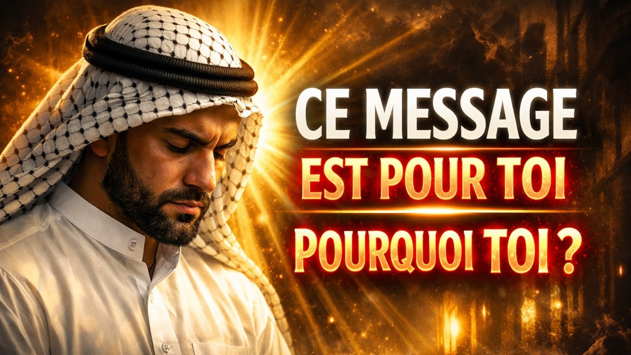 Si tu entends ce message, Allah t’a choisi