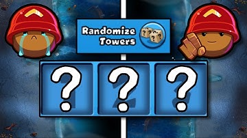 I Randomized On The Shortest Map! - Bloons TD Battles