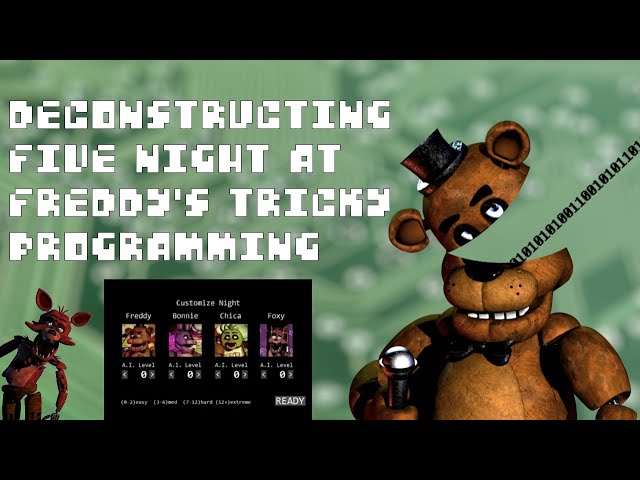 Intense and Challenging Gameplay of Five Nights at Freddy's — Eightify