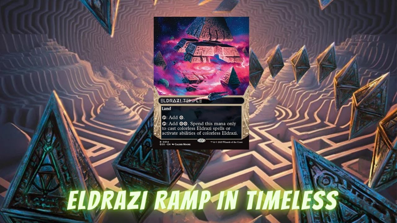 MTGA TIMELESS｜ELDRAZI RAMP - YouTube