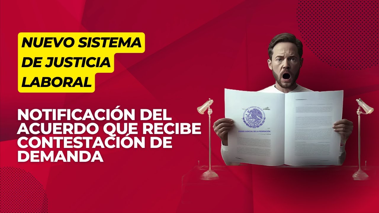 ⚖️ Réplica en Juicios Laborales: Forma de notificarse 📢 - YouTube