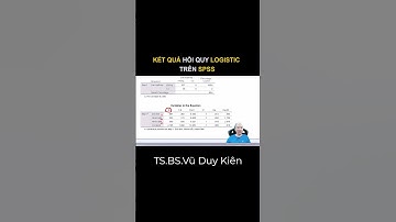 Kết quả hồi quy logistic trên SPSS #shorts