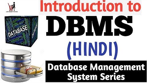Introduction to DBMS Basic Concept in Hindi | DBMS Lectures series