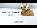 TUTORIAL Rollor Protect Packaging | Perfect e-commerce packaging solution for wine or champagne