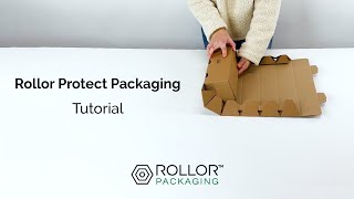 TUTORIAL Rollor Protect Packaging | Perfect e-commerce packaging solution for wine or champagne