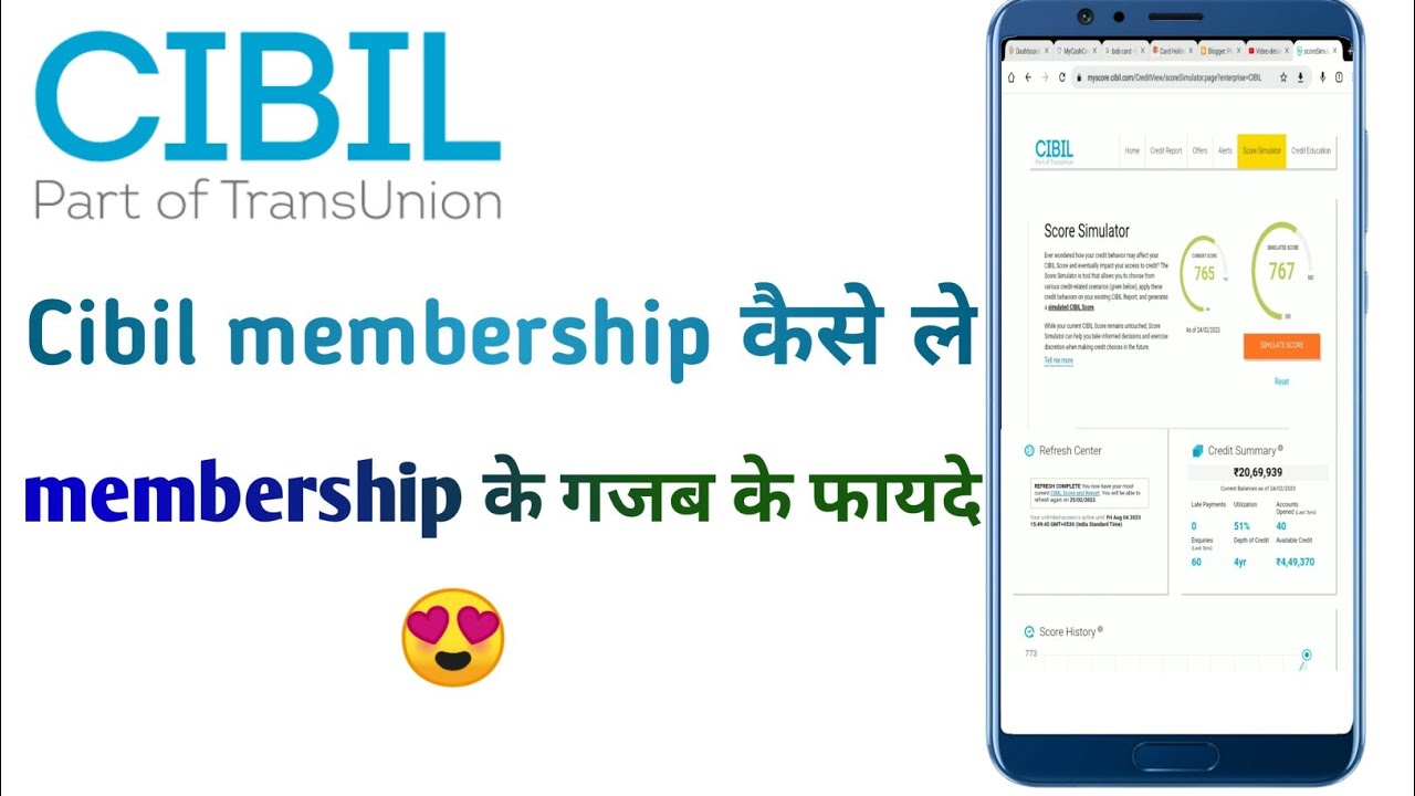 Cibil Membership Kaise Le Cibil Membership Registration Cibil