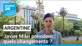 Argentine : victoire de Javier Milei à la présidentielle, à quels changements s'attendre ?