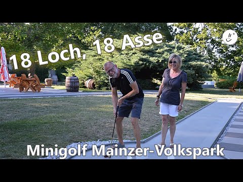 18 Asse | Minigolf Volkspark-Mainz #Shorts