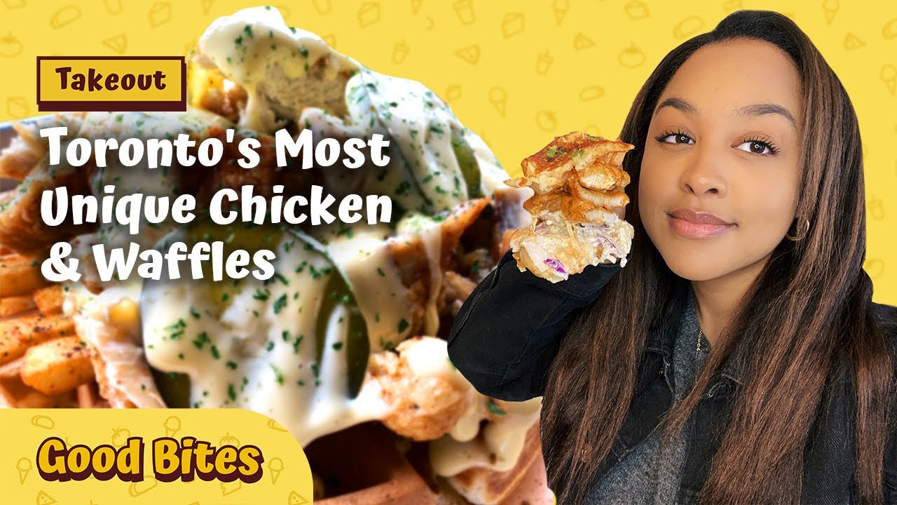 Toronto's Most Unique Chicken & Waffles Spot Good Bites YouTube