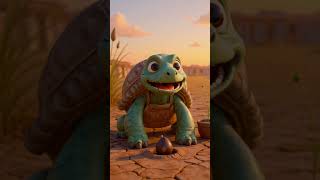 सूखा तालाब और बूढ़ा कछुआ 🐢 | प्रेरणादायक कहानी | 3D Animation Story
