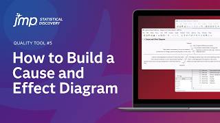 How to Build a Cause and Effect Diagram in JMP (Quality Tool #5)