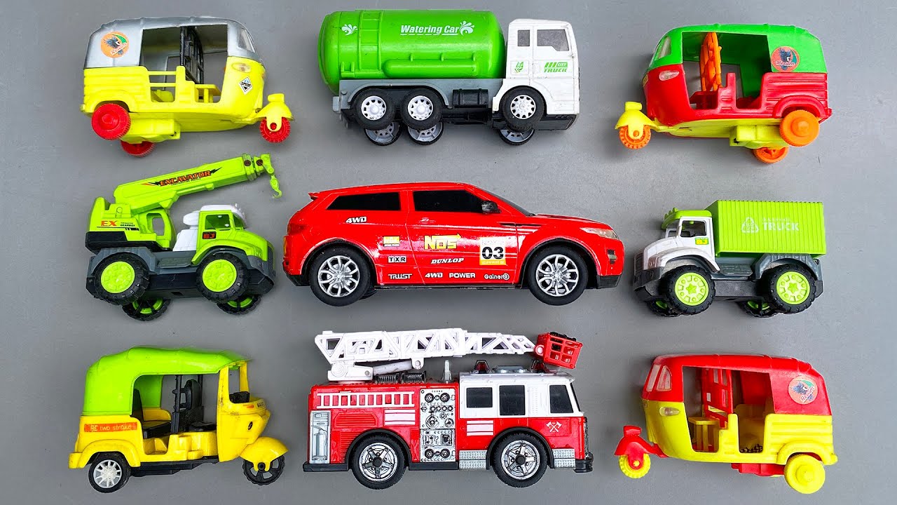 Hiding of Some Transport, CNG Auto Rickshaw, Emergency Fire Truck and ...