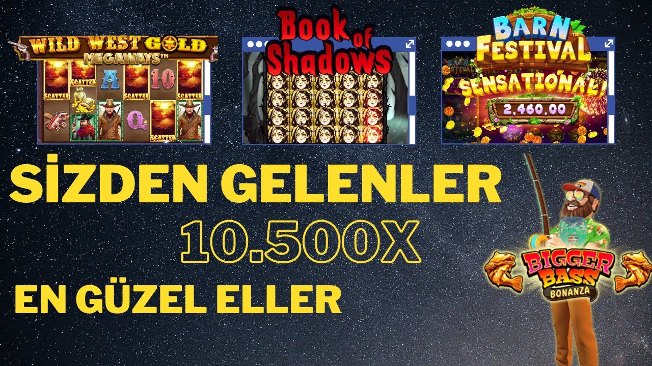 10.500X FULL EKRAN! Slot Sizden Gelenler En İyi Eller YouTube