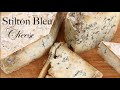 How to make stilton bleu cheese with goat milk complete process