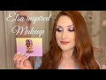 Disney ELSA Inspired Purple Eye Shadow Makeup Look &amp; Tutorial //using Juvia&#39;s Place Violet&#39;s Palette