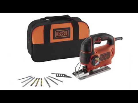 Unboxing - How to replace jig saw blade on Black & Decker KS701PE3S Jigsaw  520 W - Bob The Tool Man 