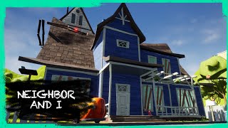 HELLO NEIGHBOR MOD KIT: NEIGHBOR AND I - A LOT OF TRAPS IN ONE ROOM
