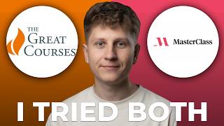 The Great Courses Wondrium vs MasterClass - Which is Better?