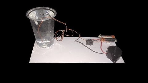 How to make water tank alarm kaise banaye #scienceproject 
