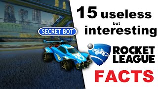 15 Useless but Interesting Rocket League FACTS!