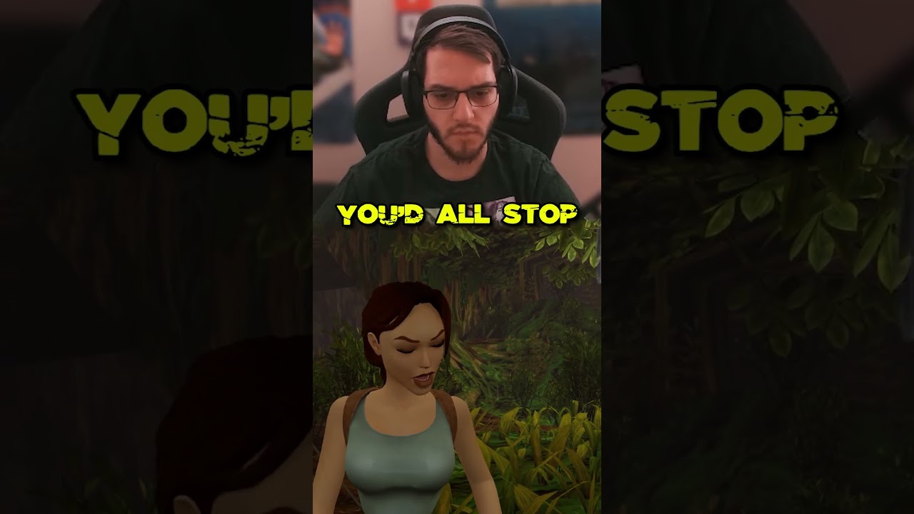 STOP YAPPING |  Tomb Raider Remastered | #shorts #tombraider