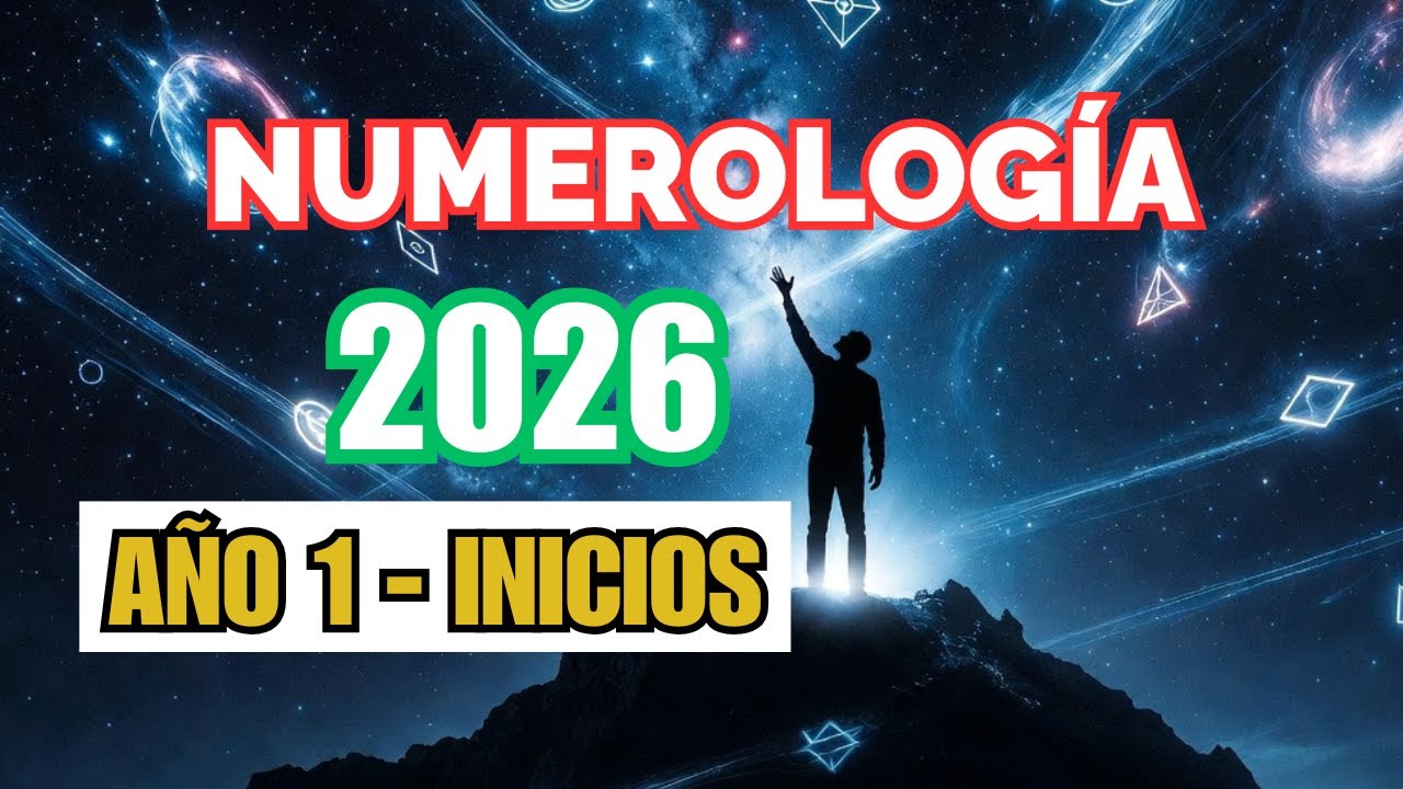 2026: El Año del Poder Numerológico 🔥✨ (Universal 1, nuevos comienzos)