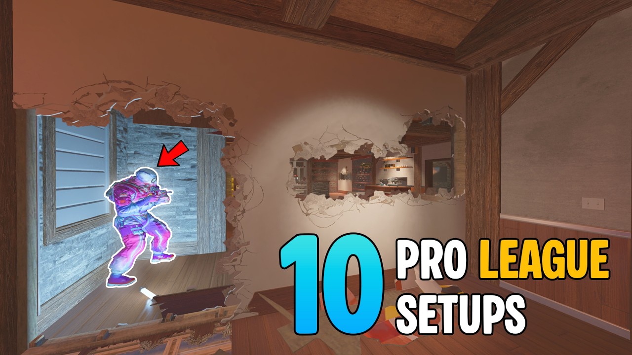 Pro Fill Pic R6 10 Pro League Site Setups in R6 - YouTube