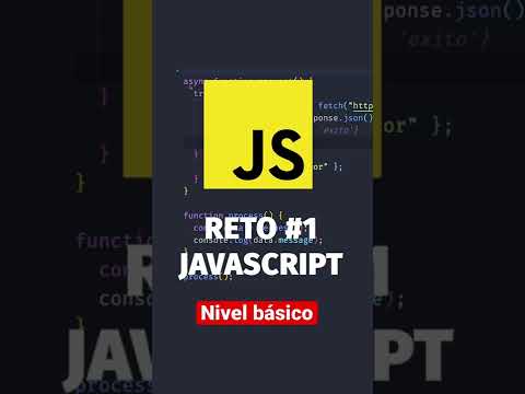 Reto Javascript para principiantes, sabes el resultado? #shorts