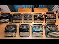 Remington Portable Typewriters, 2, 3, 5, Porto-Rite, 3B, Bantam, Remie Scout Model, Monarch Pioneer