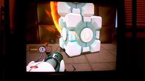 Two Companion Cubes on Portal - 360 - READ DESCRIPTION!