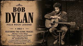 Bob Dylan 🔥 Folk Rock Legend | Live at Carnegie Hall 1963 (Inspired Tribute)