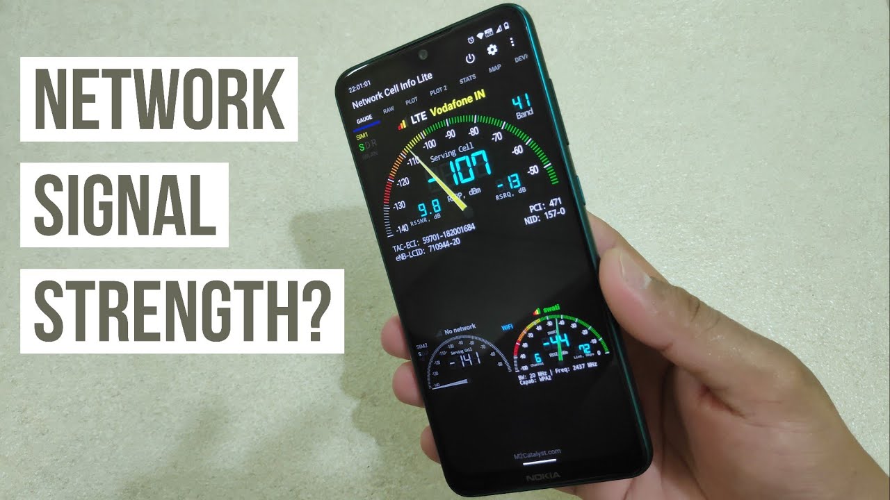 How to check actual network signal strength of your android phone