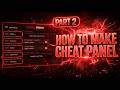 How to make a Cheat Panel😈 for Free Fire💥 easily | Part 2 - chams meno in ambot ai