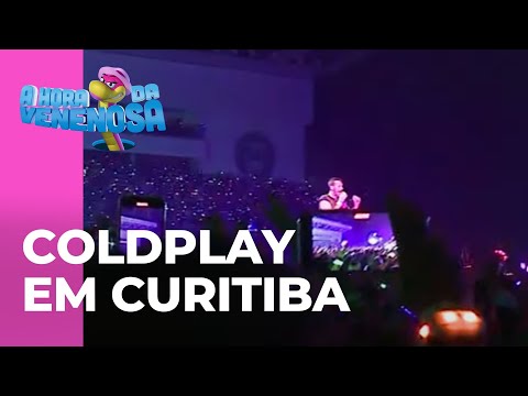 Coldplay desembarca em Curitiba com show emocionante no Estádio Couto Pereira