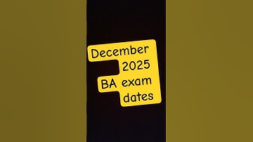 December 2025 exam dates of BA / 2025 session exam #ignou#ignouexam2025 #ignouexamupdate