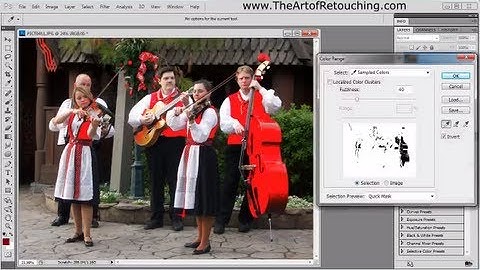 Color Range for Masking - Photoshop Tutorial