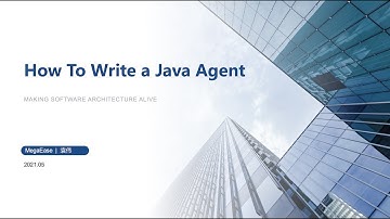技术分享：How To Write a JavaAgent (袁伟)