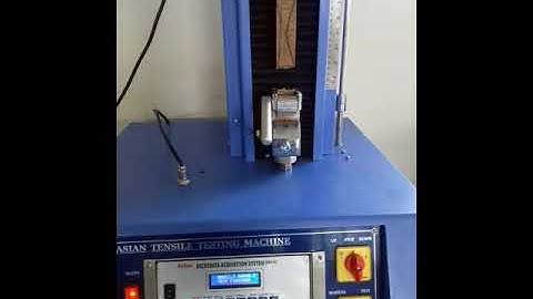 Asian Tensile Testing Machine Table Top Model