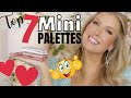 7 BEST MINI EYESHADOW PALETTES 😍 | Risa Does Makeup